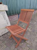 2 Island meranti tuinstoelen inklapbaar, Ophalen, Nieuw, Hout, Inklapbaar