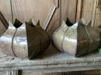 NIEUW set van 2 metalen vazen potten, Huis en Inrichting, Woonaccessoires | Vazen, Ophalen of Verzenden, Nieuw