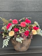 🌸🌺Nieuw 🌸🌺zijden boeket met landelijk pot, Ophalen, Binnen, Info@colors&joy.nl, Nieuw