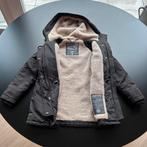 Warme parka winterjas teddyvoering Moscow meisje 128 zwart, Ophalen of Verzenden, Gebruikt, Meisje, Jas