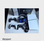 PlayStation 5 1TB - Zo goed als nieuw + 2 Controllers + Head, Ophalen of Verzenden, Zo goed als nieuw, Playstation 5