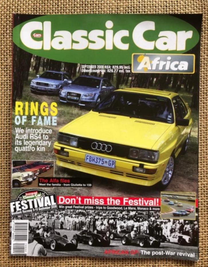 CC SA: Alfa Giulietta en Giulia, Audi Quatttro, DKW F5, Boeken, Auto's | Folders en Tijdschriften, Zo goed als nieuw, Algemeen