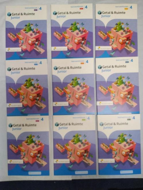 Getal en Ruimte Junior - Groep 4 - Leerwerkboek Blok 1 t/m 9, Boeken, Schoolboeken, Nieuw, Overige vakken, Overige niveaus, Ophalen of Verzenden