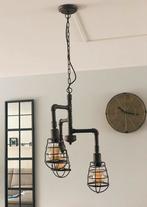 Karwei Industriële Hanglamp, Huis en Inrichting, Lampen | Hanglampen, Industrieel, Zo goed als nieuw, Ophalen, Glas