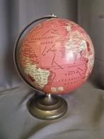 Mooie oude roze wereldbol, Ophalen of Verzenden, Zo goed als nieuw