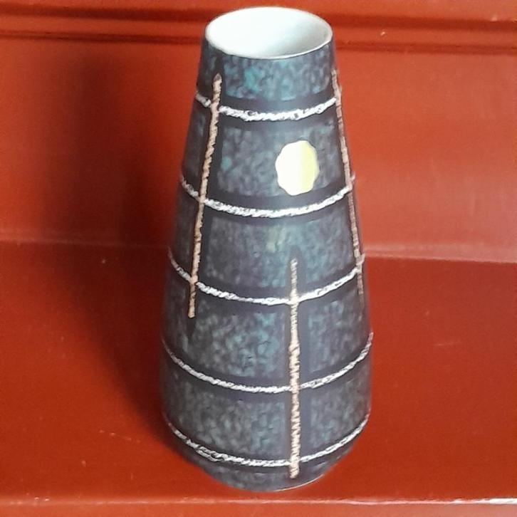 Vaas Eckhardt Keramik, Huis en Inrichting, Woonaccessoires | Vazen, Zo goed als nieuw, Overige kleuren, Minder dan 50 cm, Aardewerk of Porselein