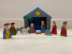 Houten Kinderkerststal, Ophalen, Gebruikt, Complete set