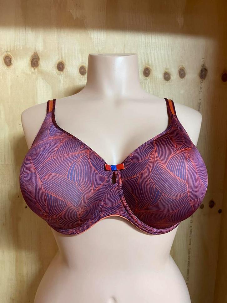 Dacapo t shirt bh 85f - 90f - 95f model skala, Kleding | Dames, Ondergoed en Lingerie, BH, Paars, Verzenden