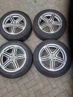 AUDI A4/A6. PRACHTIGE 17 INCH VELGEN MET CONTINENTAL BANDEN, Ophalen, Zo goed als nieuw