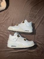 Jordan 4 Women maat 41 retro Metallic gold, Ophalen of Verzenden, Zo goed als nieuw, Wit