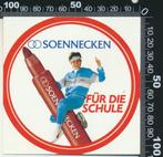 Sticker: Soennecken - Fur die schule, Verzamelen, Ophalen of Verzenden, Zo goed als nieuw, Bedrijf of Vereniging