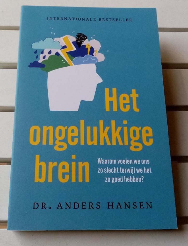 HET ONGELUKKIGE BREIN. Waarom voelen we ons zo slecht?, Boeken, Psychologie, Gelezen, Overige onderwerpen, Ophalen of Verzenden