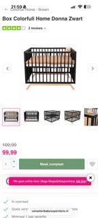 Gratis baby box - prima staat, Kinderen en Baby's, Boxen, Ophalen, Gebruikt, Vierkant