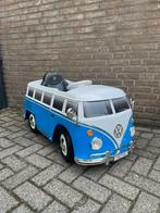 Elektrische kinderauto volkswagen T1 bus nieuw, Ophalen of Verzenden, Zo goed als nieuw
