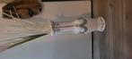 Hoge vaas met decoratie, Huis en Inrichting, Ophalen, Overige kleuren, Minder dan 50 cm, Glas