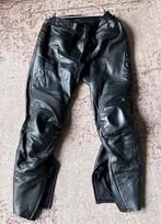 Zware leren motorbroek MQP winter en voor/naseizoen mt 52/L, Ophalen, MQP, Tweedehands, Heren