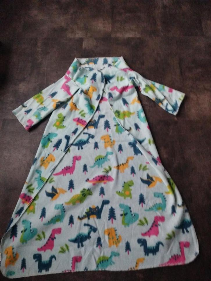 Warme Dinosaurus Snuggle Deken, Kinderen en Baby's, Dekens, Slaapzakjes en Inbakerproducten, Zo goed als nieuw, Deken, 100 cm of meer