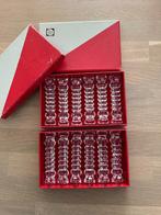 Antieke Kristallen Messenleggers (12) - Prachtige Set, Ophalen of Verzenden