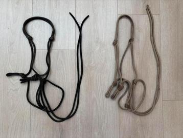 Touwhalsters | COB | Zwart / Beige beschikbaar voor biedingen