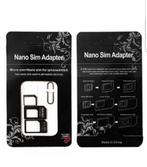 Nano sim adapter set per stuk €4,00, Ophalen of Verzenden, Nieuw