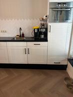 Gebruikte L-Keuken  brugman 427x212cm incl. Apparatuur, Huis en Inrichting, Keuken | Complete keukens, Ophalen, Gebruikt, Wit