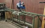 Omga afkortzaag T 50 350, Doe-het-zelf en Verbouw, Gereedschap | Zaagmachines, Ophalen, Gebruikt, 70 mm of meer, Omga
