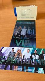 Pentatonix twee holo look vip passen plastic, Ducoso, Ophalen of Verzenden, Zo goed als nieuw, Foto of Kaart