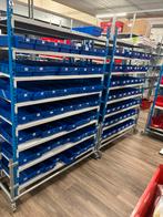 20 Verrijdbare Stellingen - Magazijnopslag, Zakelijke goederen, Kantoor en Winkelinrichting | Magazijn, Stelling en Opslag, Ophalen