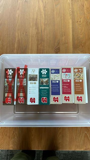 Diverse Jumbo legpuzzels 950 stukjes beschikbaar voor biedingen