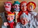 Set van zes poppenkastpoppen, Ophalen of Verzenden