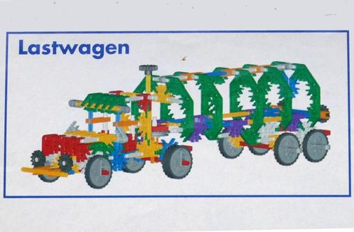 K'NEX Set | Truck + Trailer Vrachtwagen | Compleet, Kinderen en Baby's, Speelgoed | Bouwstenen, Gebruikt, K'nex, Ophalen of Verzenden