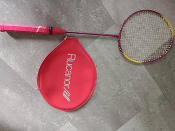 Badmintonracket met hoes beschikbaar voor biedingen