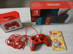 Nintendo switch met extra controller en spel, Ophalen of Verzenden, Zo goed als nieuw, Switch Original