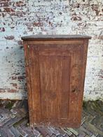 Brocante/ industriële Franse houten kast/ allegonda, Ophalen