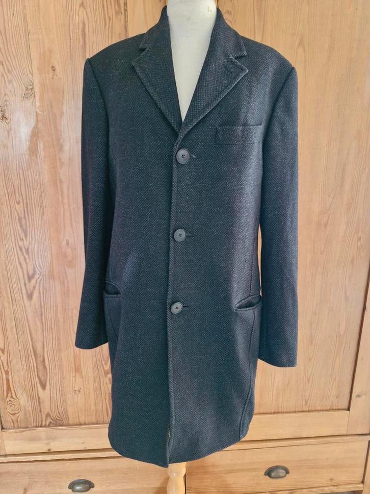 Drykorn wollen winter jas Dublin donkergrijs mt 48 = M izgs, Kleding | Heren, Jassen | Winter, Zo goed als nieuw, Maat 48/50 (M)