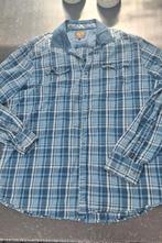 PME Legend Overhemd XXL Blauw Geruit NIEUW, Blauw, Nieuw, Ophalen of Verzenden, PME Legend