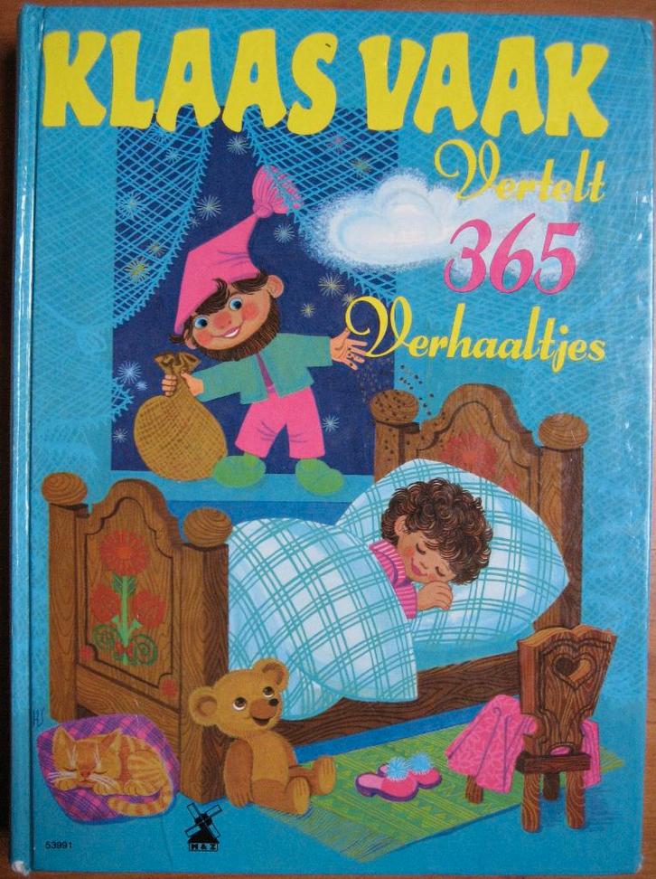 Klaas Vaak vertelt 365 verhaaltjes., Boeken, Kinderboeken | Jeugd | onder 10 jaar, Gelezen, Sprookjes, Ophalen of Verzenden