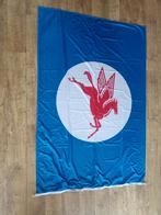 Nieuwe vintage mobil Pegasus vlag, Ophalen of Verzenden, Nieuw