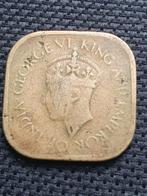5 cent 1944 Ceylon, Ophalen of Verzenden, Zuid-Azië, Losse munt