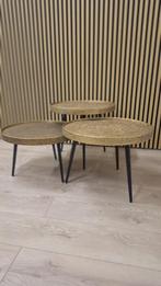 salontafel set 3 delig model Luton van Richmond Interiors, Richmond Interiors, Rond, Nieuw, Richmond Interiors model Luton
