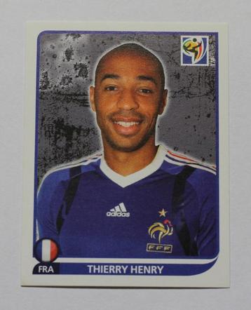 Thierry Henry WK 2010 Panini beschikbaar voor biedingen