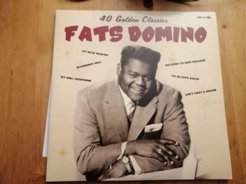 Fast Domino - 40 Golden Classics, Cd's en Dvd's, Vinyl | Jazz en Blues, Gebruikt, Jazz en Blues, 1960 tot 1980, 12 inch, Verzenden