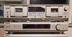 Sony dubbel cassettedeck TC-WE435 en tuner ST-SE520, Gebruikt, Ophalen of Verzenden, Cassettedeck, Sony