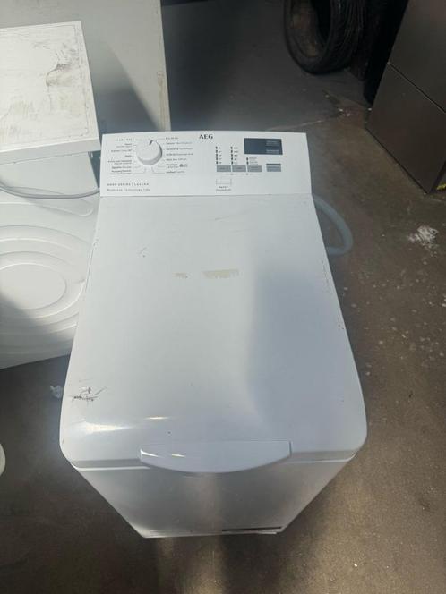 AEG Bovenlader schoon garantie bezorging , Witgoed en Apparatuur, Wasmachines, Zo goed als nieuw, Bovenlader, 6 tot 8 kg, 85 tot 90 cm