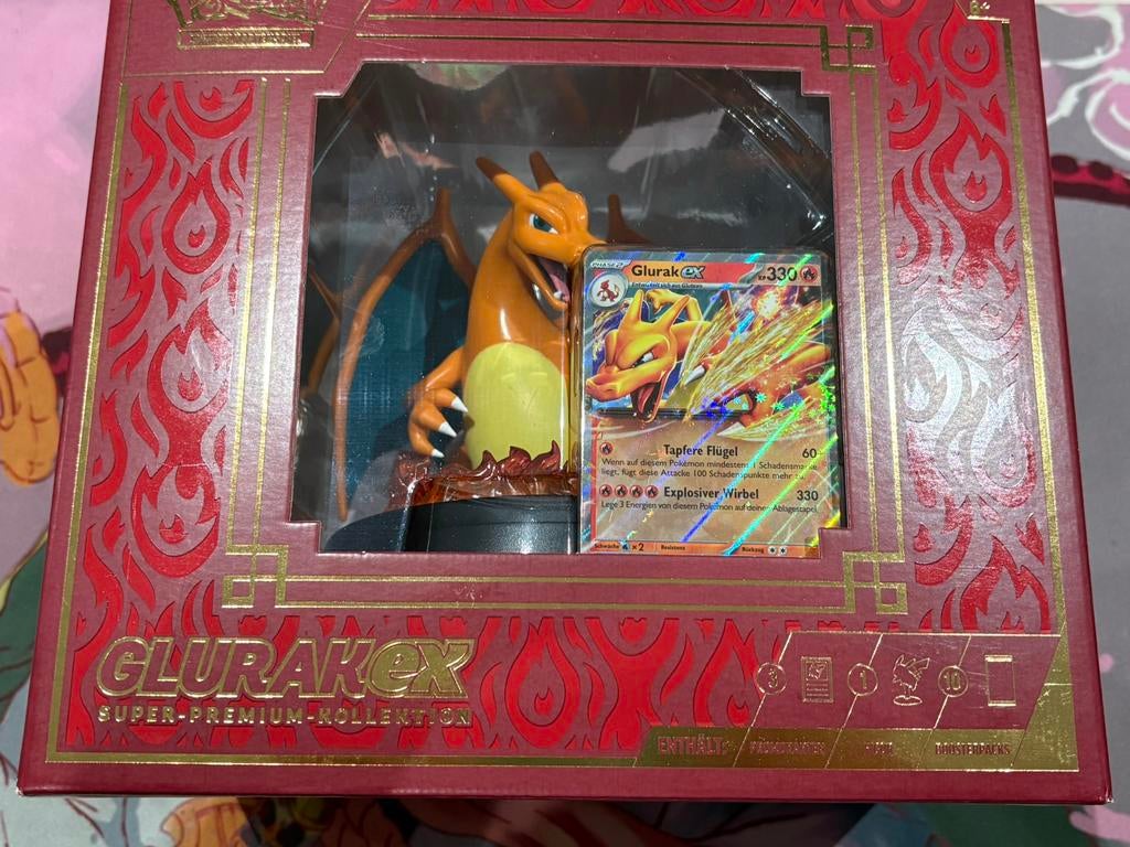 Pokémon Glurak-ex Super-Premium-Kollektion OVP & Sealed, Ophalen of Verzenden, Nieuw