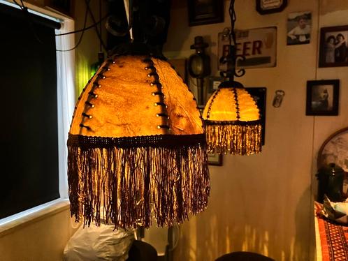 Bar hanglampen MANCAVE keet kroeg (set 2)., Antiek en Kunst, Antiek | Lampen, Ophalen of Verzenden