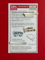 Voordeelbon 26 Domein van de Grotten van Han 30% korting, Drie personen of meer, Kortingsbon, Overige typen