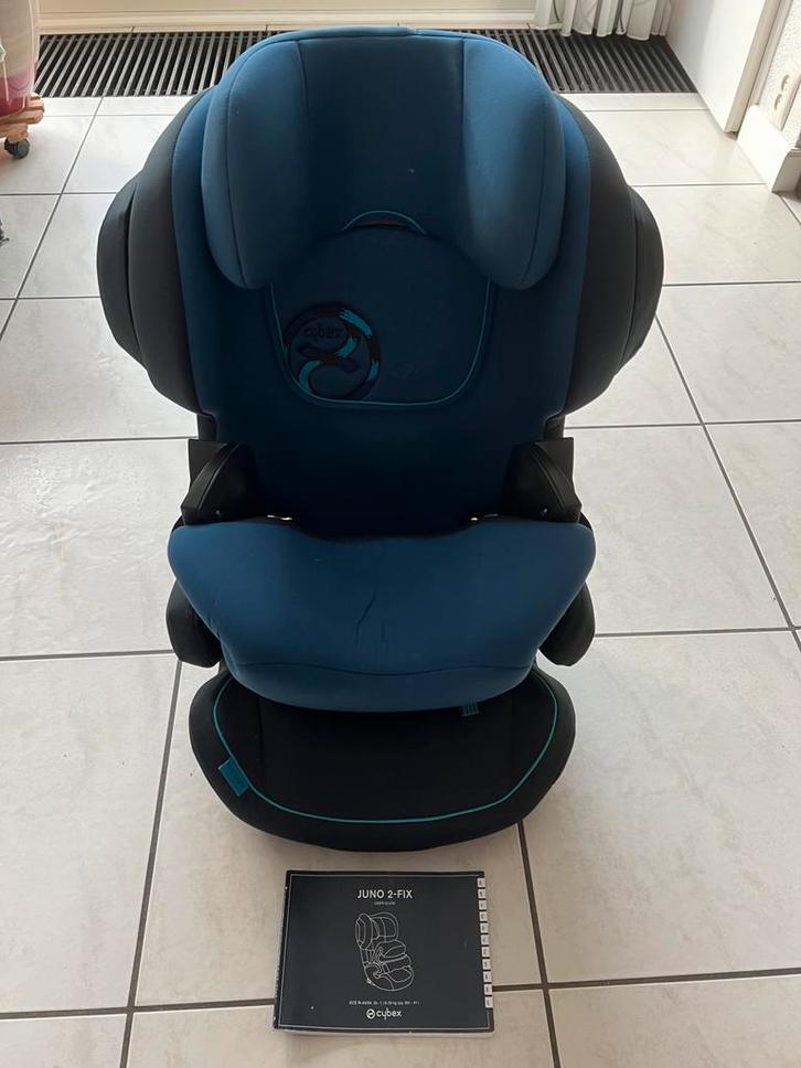 Cybex Juno 2-Fix Autostoel - Zo goed als nieuw!, Kinderen en Baby's, Autostoeltjes, Zo goed als nieuw, Overige merken, 9 t/m 18 kg