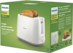 Nieuw in doos. Philips broodrooster, wit, model HD2581., Ophalen, Nieuw, Uitneembare kruimellade