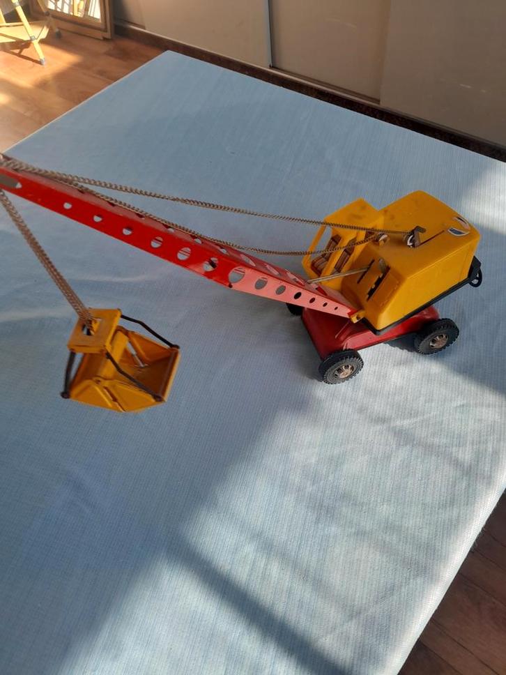 Oude Graafmachine - Vintage Speelgoed, Kinderen en Baby's, Speelgoed | Overig, Gebruikt, Jongen of Meisje, Ophalen